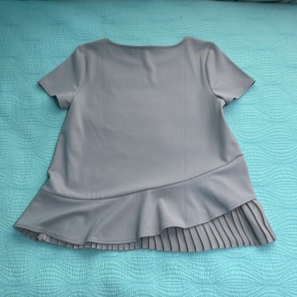 Ann Taylor top with pleated accents - Picture 4 of 6
